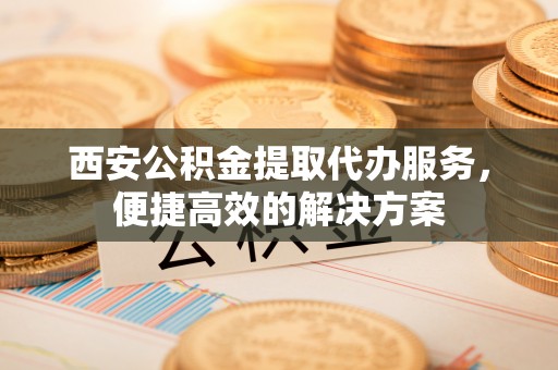 高唐西安公积金提取代办服务，便捷高效的解决方案