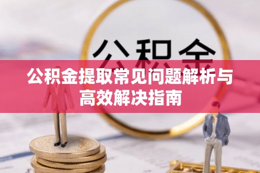 高唐公积金提取常见问题解析与高效解决指南