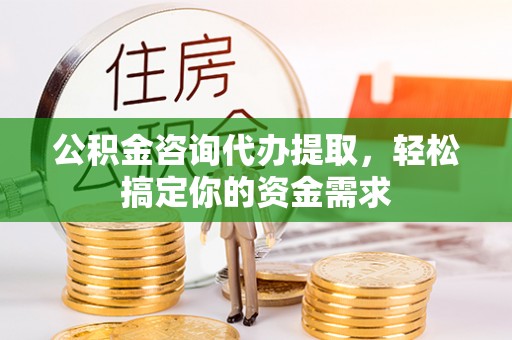 高唐公积金咨询代办提取，轻松搞定你的资金需求