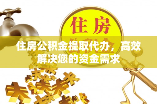 高唐住房公积金提取代办，高效解决您的资金需求