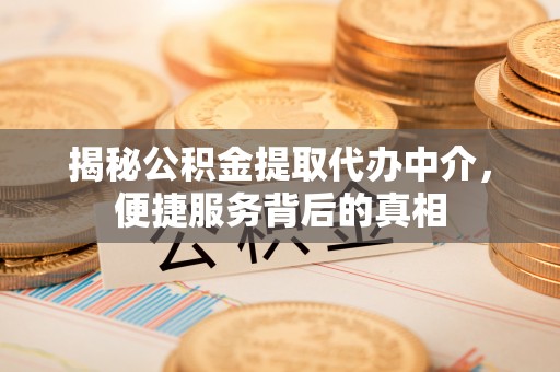 高唐揭秘公积金提取代办中介，便捷服务背后的真相
