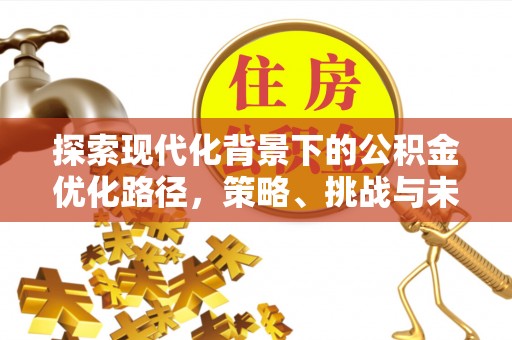 高唐探索现代化背景下的公积金优化路径，策略、挑战与未来展望