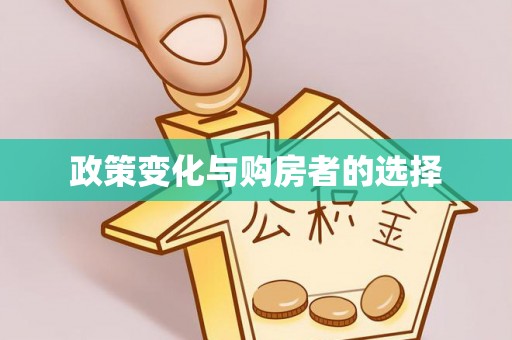 高唐政策变化与购房者的选择