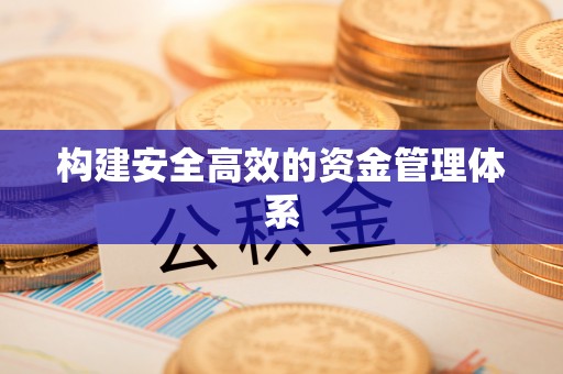 高唐构建安全高效的资金管理体系