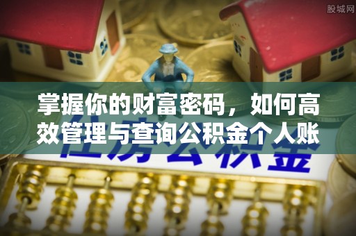 高唐掌握你的财富密码，如何高效管理与查询公积金个人账户信息