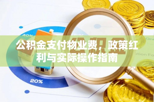 高唐公积金支付物业费，政策红利与实际操作指南