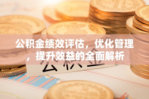 高唐公积金绩效评估，优化管理，提升效益的全面解析