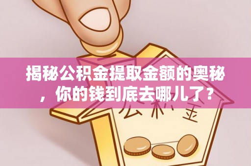 高唐揭秘公积金提取金额的奥秘，你的钱到底去哪儿了？