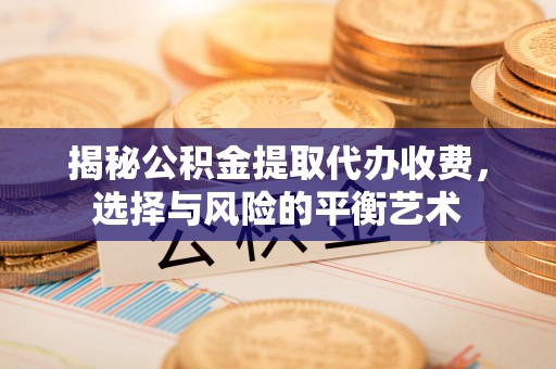 高唐揭秘公积金提取代办收费，选择与风险的平衡艺术