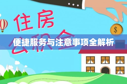 高唐便捷服务与注意事项全解析