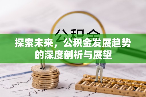 高唐探索未来，公积金发展趋势的深度剖析与展望