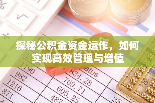 高唐探秘公积金资金运作，如何实现高效管理与增值