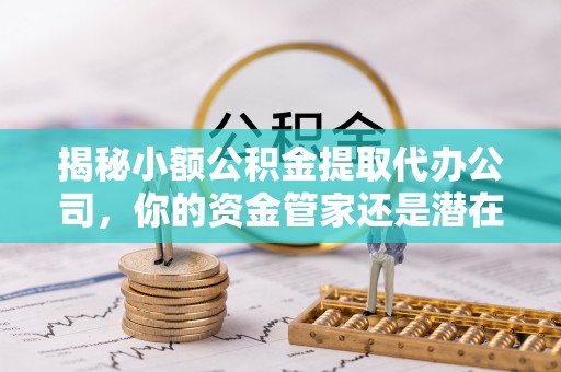高唐揭秘小额公积金提取代办公司，你的资金管家还是潜在陷阱？