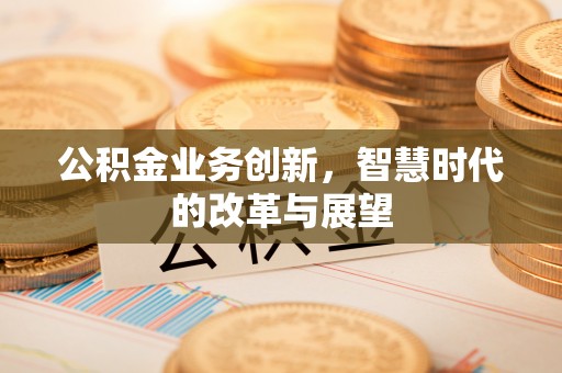 高唐公积金业务创新，智慧时代的改革与展望