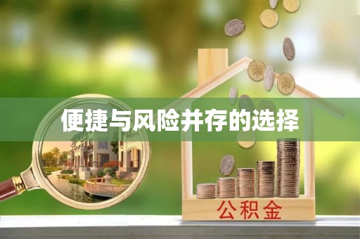 高唐便捷与风险并存的选择